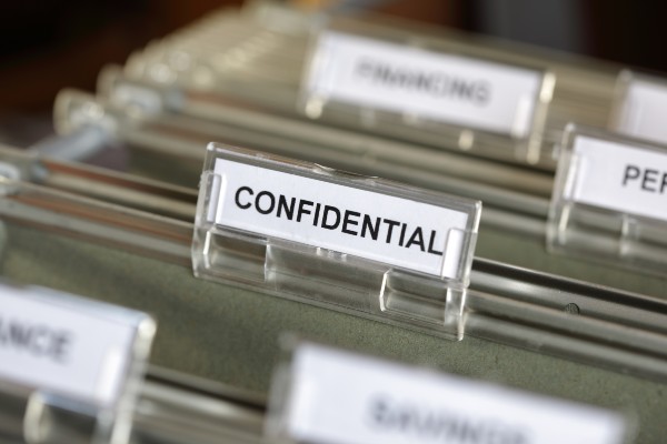 Image of Confidential Files